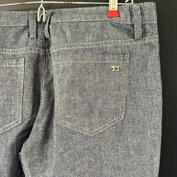 Joe's The Socialite wide leg chambray lightweight pants look like linen size 29 - Picture 5 of 6